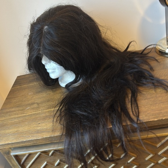 Natural Wavy human hair wig - Picture 14 of 15